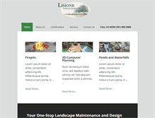 Tablet Screenshot of limonegardens.com